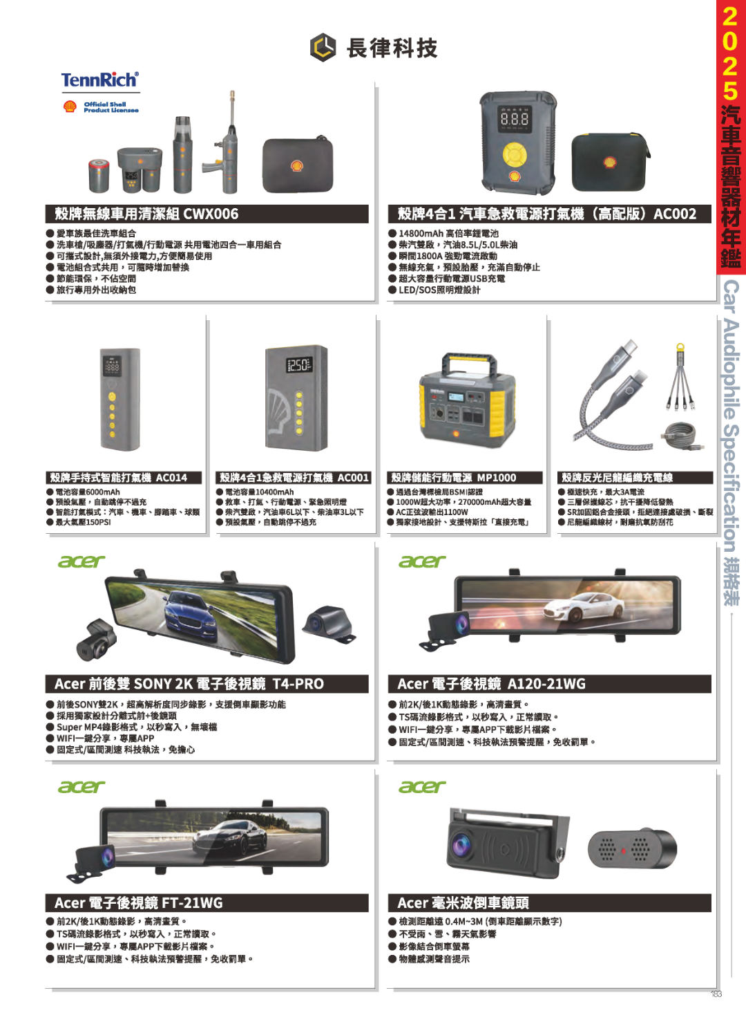 2025汽車音響器材年鑑